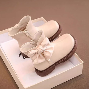 <span class=keywords><strong>Stivaletti</strong></span> Chelsea alla Moda per Bambine, Nuova Collezione Autunno Inverno 2025, Stivali Pelosi Stile Martin per Piccole Principesse - Product Image 4