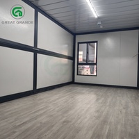 Maison préfabriquée modulaire de luxe en conteneur, pliable, portable, petite maison prête à être expédiée, petite maison préfabriquée en forme de dôme pour la vie en famille