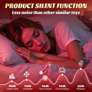 Stimolatore Clitorideo con 10 Velocità Controllabile via App, Vibratore Punto <span class=keywords><strong>G</strong></span>, Dildo Vibrante, Giocattolo Sessuale per Donne - Product Image 5