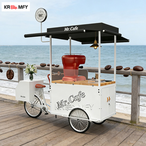 Chariots de vente ambulante mobiles en Chine, chariot à sucettes glacées, vente au détail d'aliments, hôtels, boulangeries, magasins de crème glacée - Product Image 3