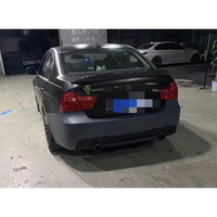 Modifikasi Mobil Berkualitas Tinggi MT M Sport Body Kit Bumper M Tech Bodykit untuk BMW Seri 3 E90 2005-2011