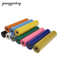 Vinilo HTV Negro en Rollo para Transferencia de Calor, Vinilo Termoadhesivo para Camisetas, Decoración de Prendas, Película para Planchar, Decoración con Plotter de Corte Cricut