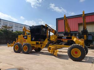 เกรดเดอร์แคตเตอร์พิลลาร์ CAT140K ความแม่นยำสูง, ระบบบังคับเลี้ยวไฮดรอลิกแบบยืดหยุ่น ใบมีดกว้างหมุนได้ - Product Image 3
