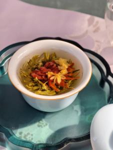 Bola de té del Dragón jazmín hecha a mano-Juego de regalo floreciente tradicional "Double Dragons Dance" - Product Image 5