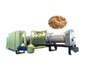 Planta de Fabricación de Máquinas para Hacer Carbón de Cáscara de Arroz y Aserrín, Horno de Carbonización - Product Image 1