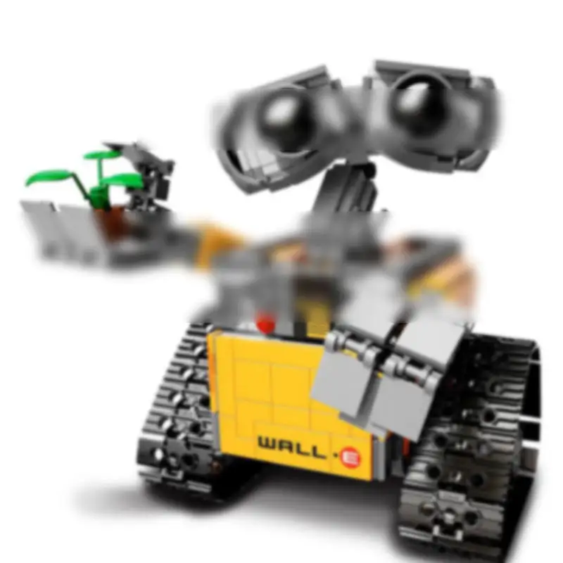 Wall E The Robot Building Model 687PCs Technic Figures Toy Bricks Compatible 21303 Building Block para niños Regalo de cumpleaños