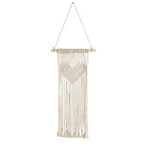 Amazon chaud Bonne Qualité Coton Fait Main Nouveau Design Décoration Murale En <span class=keywords><strong>Macramé</strong></span> - Product Image 6