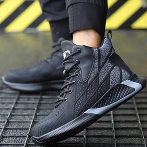 Botas <span class=keywords><strong>de</strong></span> Seguridad Deportivas Tiger Master <span class=keywords><strong>de</strong></span> Media Caña, Antideslizantes, con Puntera <span class=keywords><strong>de</strong></span> Acero, Resistentes a Pinchazos, Transpirables y Ligeras para Hombre y Mujer - Product Image 1