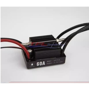 Contrôleur de vitesse électrique sans balais <span class=keywords><strong>Hobbywing</strong></span> TFL Sea-King <span class=keywords><strong>60A</strong></span> / 90A avec régulateur refroidi par eau en métal pour bateau RC - Product Image 4