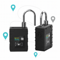 Traceur GPS de gestion de flotte G300N, cadenas intelligent GPS avec écran OLED, déverrouillage RFID et BLE, surveillance à distance