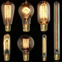 Lampe rétro E27 220V, ampoule Edison vintage 40W, ampoule vintage, lampe à filament incandescent, ampoule Edison