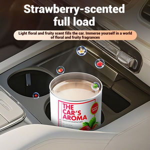 Ambientador en Gel Sólido Aikun para Auto, Aroma Duradero de 60 Días, Fragancia para Auto con Energía Solar, Sin Electricidad, en Lata de Aluminio - Product Image 2