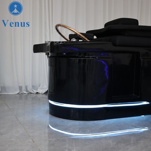 Salon Furniture testa Spa Shampoo letto da massaggio tailandese letto viso separato Shampoo lavabo a circolazione d'acqua sedia Shampoo con piroscafo - Product Image 6