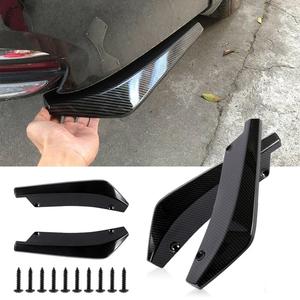 2pcs Universal <strong>Car</strong> Rear Bumper Carbon Fiber Lip Angle Splitters <strong>Diffuser</strong> Bumper Lip <strong>Diffuser</strong> Splitter Spoiler Scratch <strong>Protector</strong> - Product Image 4