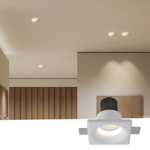 Downlight LED Empotrable Sin Marco Ultrafino Antideslumbrante Luz Inteligente para Techo de Yeso Iluminación Residencial y Comercial de Alta Gama - Product Image 1