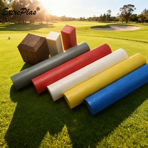 Planches de <span class=keywords><strong>bois</strong></span> HDPE recyclées en plastique durable Planches de <span class=keywords><strong>bois</strong></span> d'imitation pour l'aménagement paysager de balustrades de meubles d'extérieur - Product Image 2