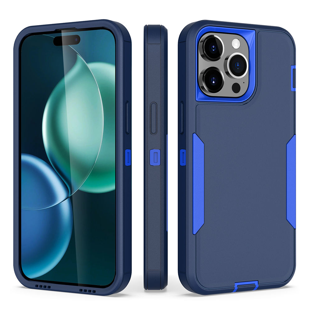 Bleu + bleu foncé