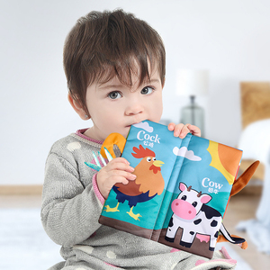 Libro <span class=keywords><strong>de</strong></span> Tela Sensorial Suave SeaMind con Forma <span class=keywords><strong>de</strong></span> Animal, Juguete Interactivo <span class=keywords><strong>de</strong></span> Tela <span class=keywords><strong>para</strong></span> Bebés, Juguetes <span class=keywords><strong>de</strong></span> Aprendizaje Silencioso <span class=keywords><strong>para</strong></span> <span class=keywords><strong>3</strong></span>-6 <span class=keywords><strong>Meses</strong></span> - Product Image 3