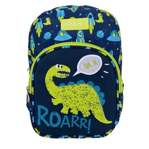 Mochila De Dinosaurios (verde) Y Alegre, Para Niños Pequeños, Con Dibujos Animados On
