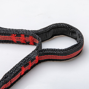 เชือกนิรภัยแบบหางวัว 55.5 ซม. 31.5 ซม. พร้อมห่วงเหล็ก D-Ring โพลีเอสเตอร์ อุปกรณ์ป้องกันการตก - Product Image 3