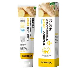 Colugea Dentifrice au Gingembre 100g Soin Blanchissant Fraîcheur Extrait Naturel Premium - Product Image 1
