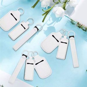 Porte-clés vierge en néoprène pour sublimation, lot promotionnel de porte-clés, cadeau publicitaire - Product Image 3