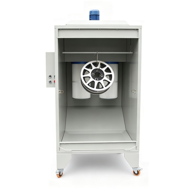 COLO-1115 Powder Coating Booth Small Painting Spray Cabin for Small Workpiece