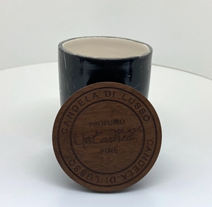 Tapas de Madera Redondas de MDF y Contrachapado para Frascos, con Acabado Suave al Tacto, Grabado Profundo de Logotipo, Color Nogal, Personalizables - Product Image 3