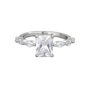 Elegant High Fashion Cubic Zirconia S925 <b>Silver</b> <b>Ring</b> Jewelry Perfect Fine Jewelry Women <b>Silver</b> Plated <b>Ring</b> for Women <b>Men</b> - Product Image 4