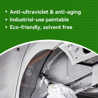 Lem Cair Super Craft Fiberglass Tahan Air, Semprotan Caulking Gun, Semprotan Polimer PU Fleksibel untuk Bodi Mobil, Sealant MS untuk Sambungan Bodi Mobil