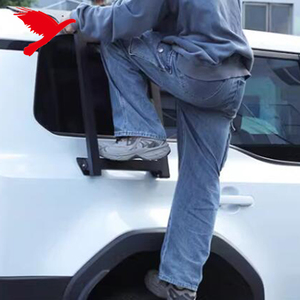 <span class=keywords><strong>Escalera</strong></span> <span class=keywords><strong>de</strong></span> Techo Lateral Negra para Portaequipajes para Toyota Land Cruiser LC250 2024-2026 - Product Image 4