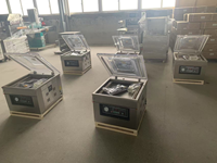 Machine sous vide électrique semi-automatique commerciale 2026 à haute efficacité pour film chimique alimentaire, scelleuse de table facile à utiliser