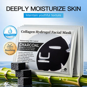Masque facial hydratant au charbon de bambou et au <span class=keywords><strong>collagène</strong></span> SADOER, produits de soin de la <span class=keywords><strong>peau</strong></span>, améliore la sécheresse et les dommages cutanés - Product Image 2