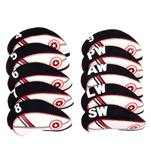 Couvre-chef de <span class=keywords><strong>golf</strong></span> de grande qualité 10 pièces Couvre-chef de club de <span class=keywords><strong>golf</strong></span> 4,5,6,7,<span class=keywords><strong>8</strong></span>,9,AW, PW, Lw, <span class=keywords><strong>SW</strong></span> - Product Image 4