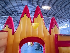 <span class=keywords><strong>Castillo</strong></span> Inflable Acuático de Verano con Tobogán para Fiestas, Alquiler de Tobogán Inflable - Product Image 5