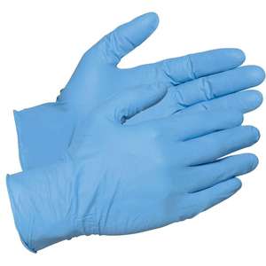 Guantes Desechables de Nitrilo Negro Extra Duraderos de 6 Mil, Sin Polvo, Antideslizantes, Hipoalergénicos, Puño Reforzado, Puntas de Dedos Texturizadas, Uso General - Product Image 3