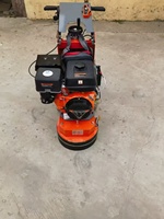 CE-Zertifizierte Benzinbetriebene Terrazzo-Schleifmaschine für Außenbodenbau, Vibrationsarm, Leicht zu Bewegen, Bodenpoliergerät
