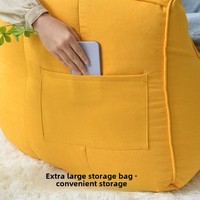 Diseño moderno Tatami individual Bean Bag silla linda chica pequeño sofá cama para sala de estar o balcón sofá perezoso plegable