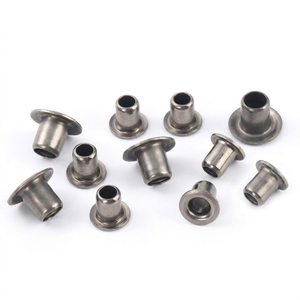 Remache Semi-Tubular, Latón de Alta Precisión, Aluminio, Cobre, Acero Inoxidable 304, Titanio, Cabeza Plana, Remache Resistente al Calor de 2 mm - Product Image 1