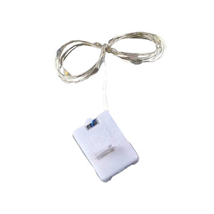 Guirlandes lumineuses LED en fil de cuivre, 10, 20, 30 puces LED, interrupteur manuel, alimentées par piles, pour fleurs, gâteaux, boîtes cadeaux, décoratives, ambiance lumineuse - Product Image 3