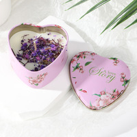 Nouvelles bougies parfumées personnalisées à l'huile essentielle de fleurs séchées créatives pour la Saint-Valentin, cadeaux de mariage