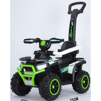Véhicule électrique tout-terrain pour enfants de 2 à 4 ans, avec éclairage et musique, en plastique, batterie 12V7.0ah, moteur 380 - Offre Spéciale