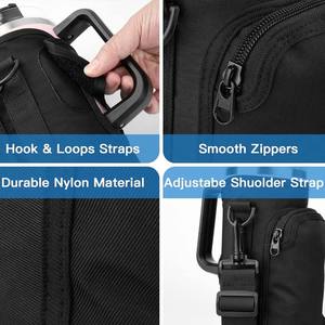 Su Şişesi Çantası, Çapraz Askılı Su Şişesi Taşıma Çantası, Bardak Su Şişesi Soğutucu Çanta, Omuz Askılı - Product Image 5