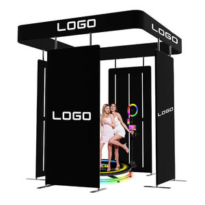 Vente chaude Gratuit Logo Personnalisé 360 Photo Booth <span class=keywords><strong>Fond</strong></span> Caméra 360 Vidéo Photo Booth Affaires 360 Photo Booth Boîtier Toile <span class=keywords><strong>de</strong></span> <span class=keywords><strong>Fond</strong></span> - Product Image 2