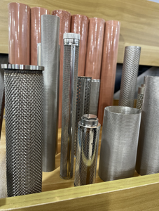 Tube filtrant à mailles frittées en acier inoxydable 304, séparation industrielle et cylindre de filtration - Product Image 5