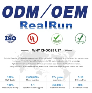 Morsetto per cavo aeronautico RealRun BFG/BFA/BHA/BRE/BRD/<span class=keywords><strong>BRF</strong></span>/BRA con copertura antipolvere e protezione, installazione con corda, IP61/IP68 - Product Image 6