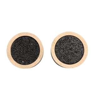 Hot Bán Hương Thơm Khuếch Tán Tự Nhiên Núi Lửa Đá Dung Nham Đá Chấp Nhận Tùy Chỉnh Hình Dạng Cube Đá Vòng Bánh Đá - Product Image 6