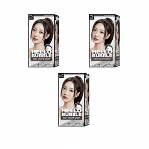 Set di Tintura per Capelli Hello Bubble Mise-en-scene 7A Grigio Fulvo Cenere, 3 Pezzi con Sconto - Product Image 1