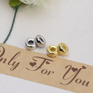 10 perles décoratives DIY en argent S925, entretoises en acrylique, matériau abacus, accessoires de perles de qualité supérieure 1570 - Product Image 2