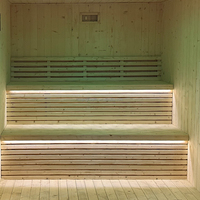 Ruang Sauna dan Kamar Mandi Hemat-Ruang, Desain Kompak, Kamar Mandi Kecil di Apartemen, Perakitan Cepat, Layanan OEM